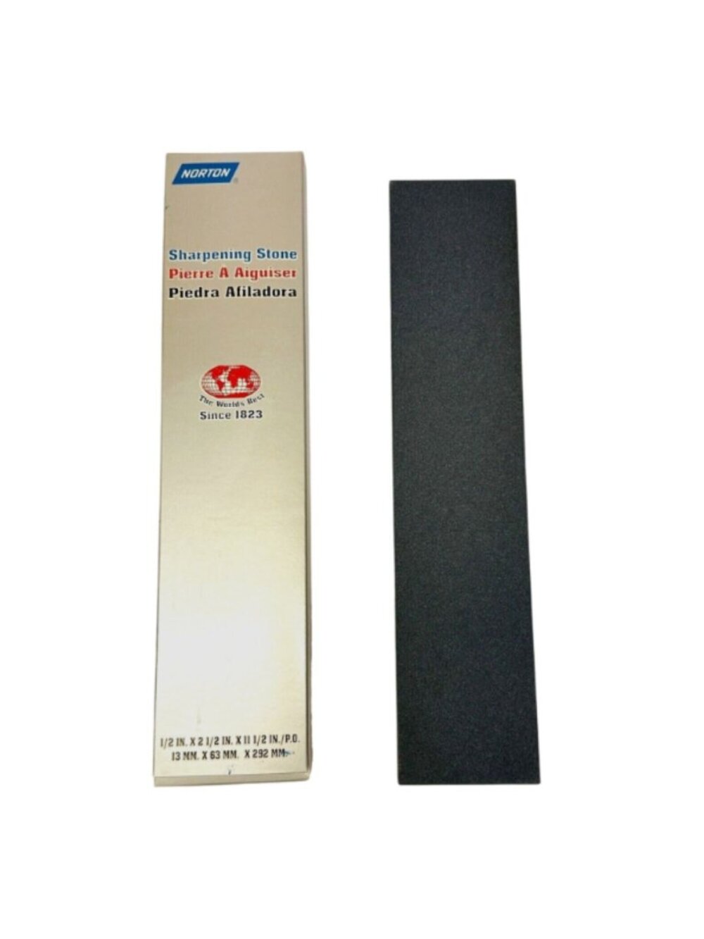 Norton Sharpening Stone JM6 Medium Replacement Stone 11.5" x 2.5" x 0.5"
